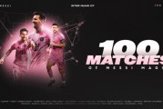 开云体育-迈阿密国际官方：祝贺梅西为球队出场100次，夺4冠进86球助攻45次